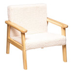 Atmosphera Kids Fauteuil pour Enfant  Basile  46cm Écru