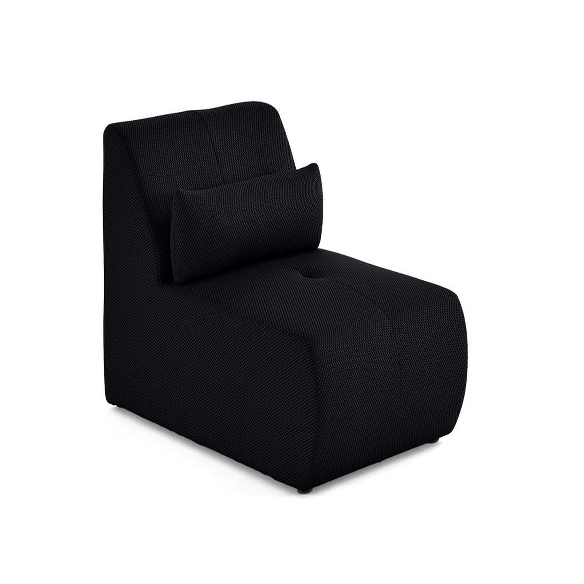 Voir la diapositive 2 : LISA DESIGN Onyx - fauteuil sans accoudoirs - en tissu mailles 3d