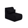 Voir la diapositive 2 : LISA DESIGN Onyx - fauteuil sans accoudoirs - en tissu mailles 3d