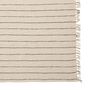 Voir la diapositive 4 : ATMOSPHERA Dessus de lit Slub rayures 240x260 coton
