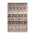 Paris Prix Tapis Ethnique à Poils Courts  Ariya  Taupe. Coloris disponibles : Marron