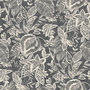 Voir la diapositive 2 : DUTCH WALLCOVERINGS DUTCH WALLCOVERINGS Papier peint Mae Noir et beige