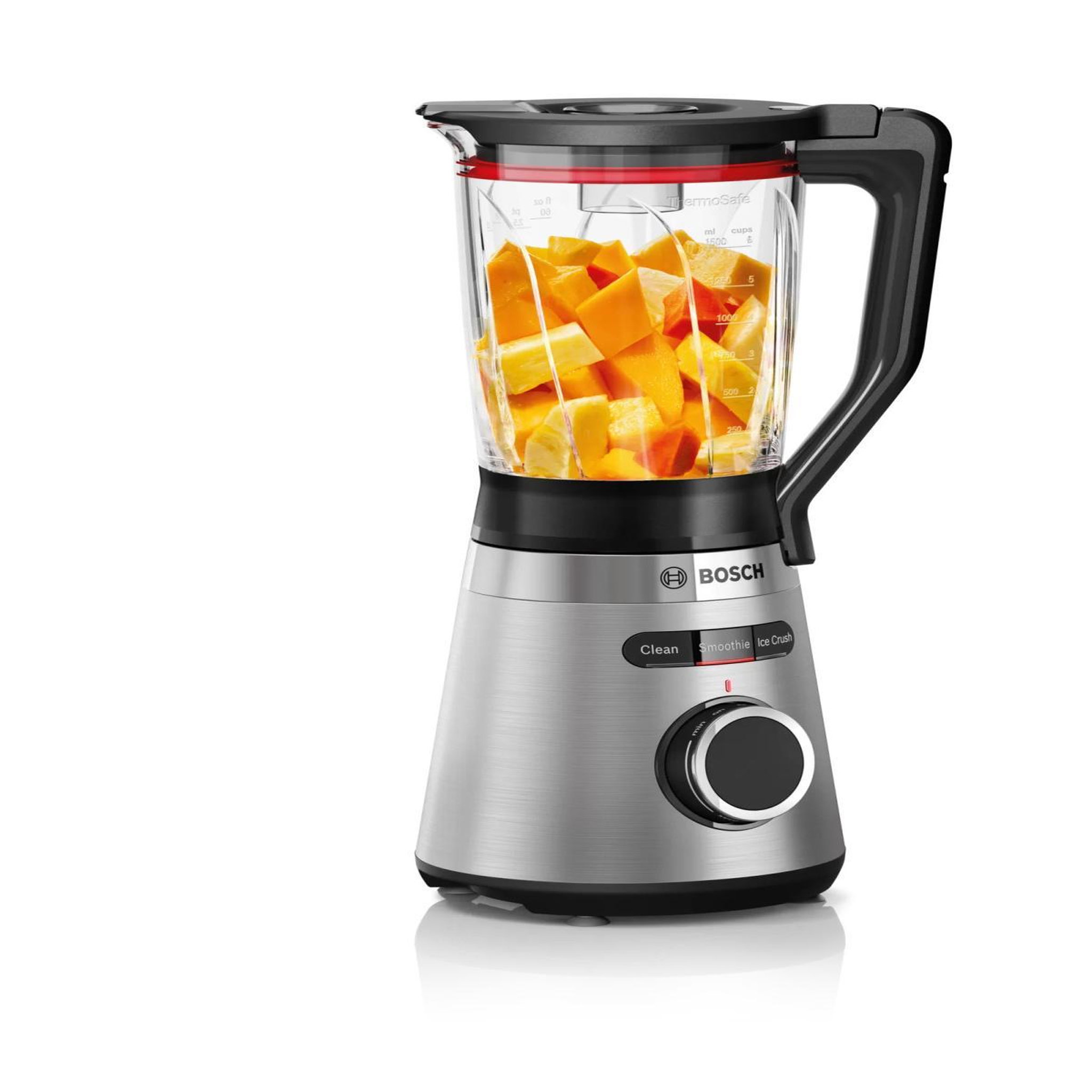 Voir la diapositive 3 : BOSCH Bosch serie 4 mmb6382m blender mélangeur de table 1200 w noir, acier inoxydable