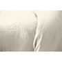 Voir la diapositive 3 : Home collection Parure housse de couette 100% gaze de coton 57 fils - galet