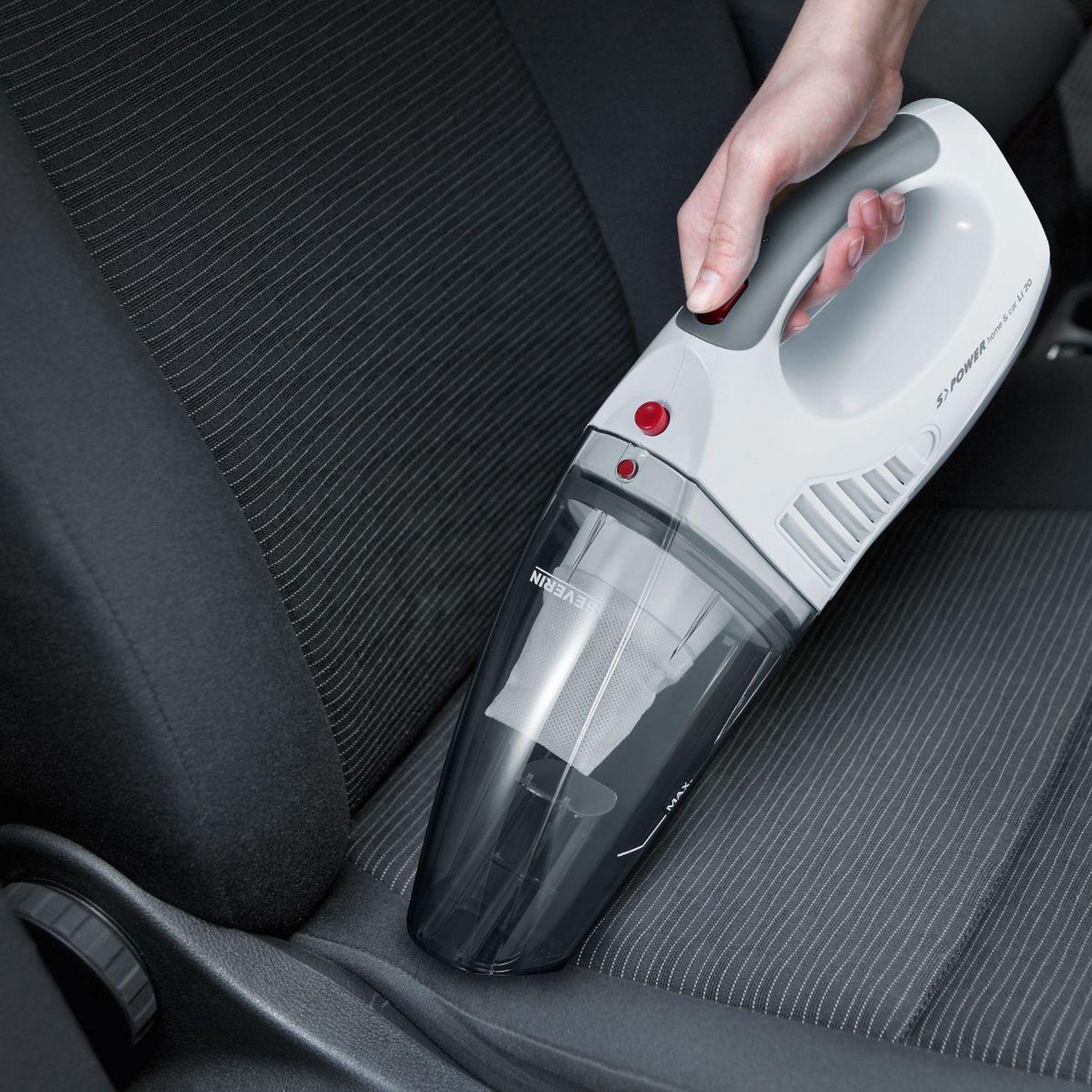 Voir la diapositive 4 : SEVERIN Aspirateur main 3 en 1 hv 7144