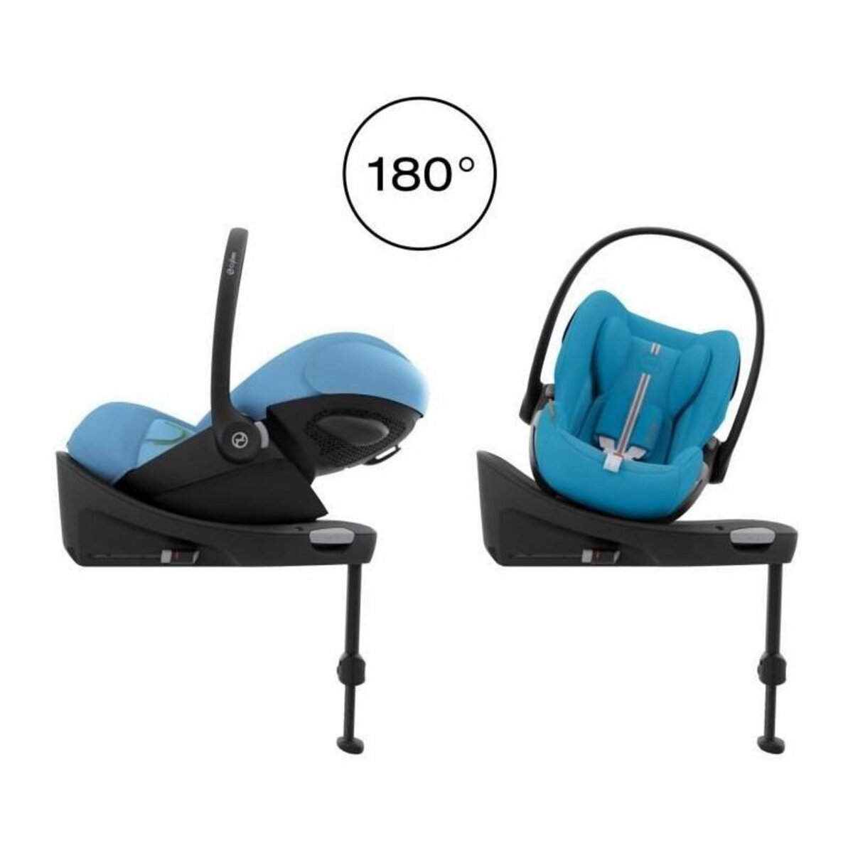 CYBEX CYBEX - Siege auto Gr0+ Cloud G i-Size - Tissu Plus - Beach Blue