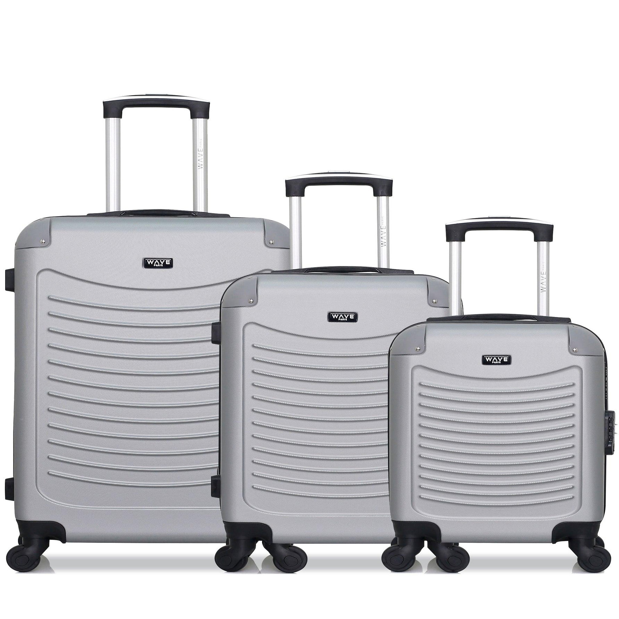 WAVE PARIS Wave paris - lot de 3 - valise weekend, valise cabine et valise cabine xxs congo