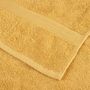 Voir la diapositive 5 : VIDAXL Serviettes de visage de qualité supérieure SOLUND 4 pcs doré
