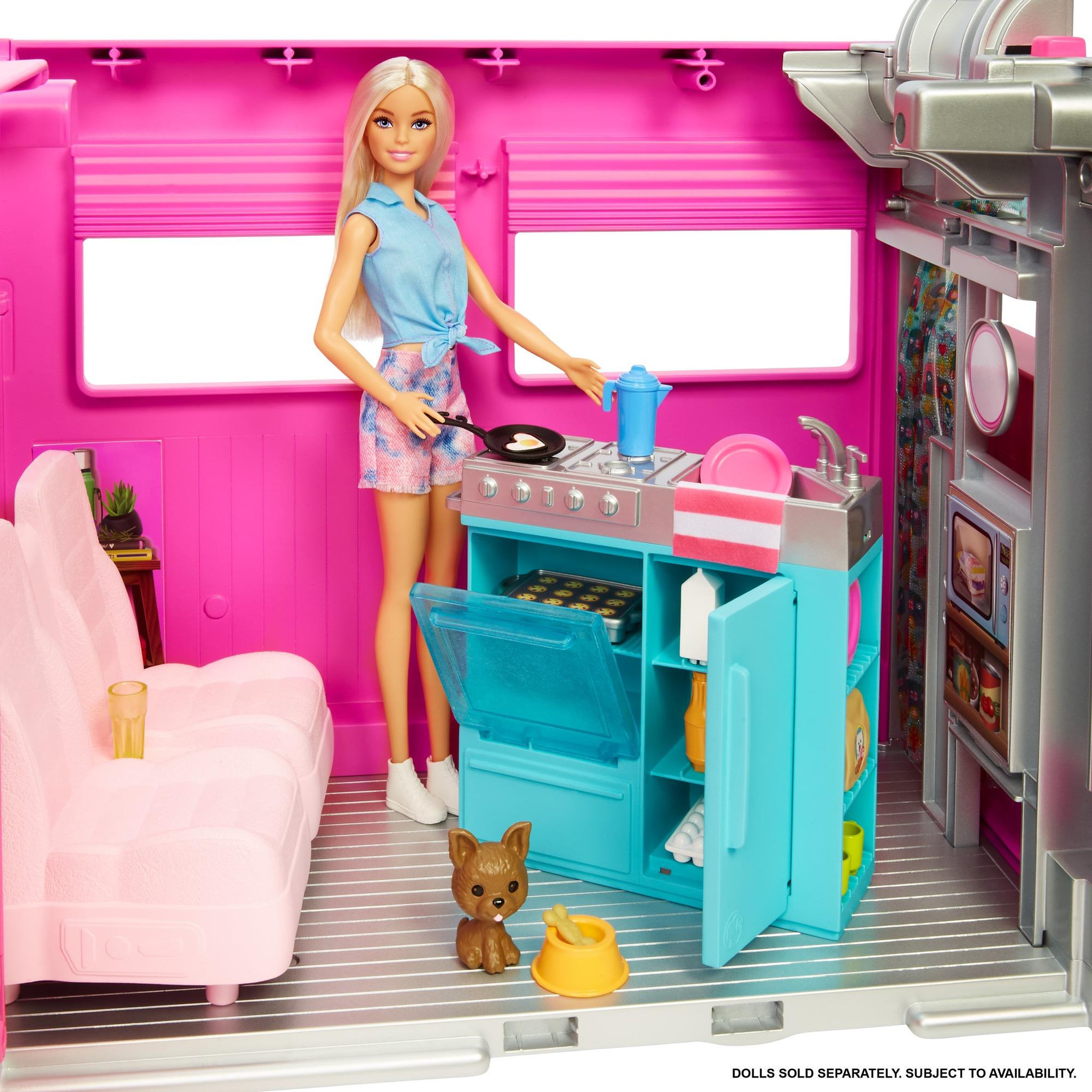 Voir la diapositive 3 : BARBIE Méga camping car de Barbie 