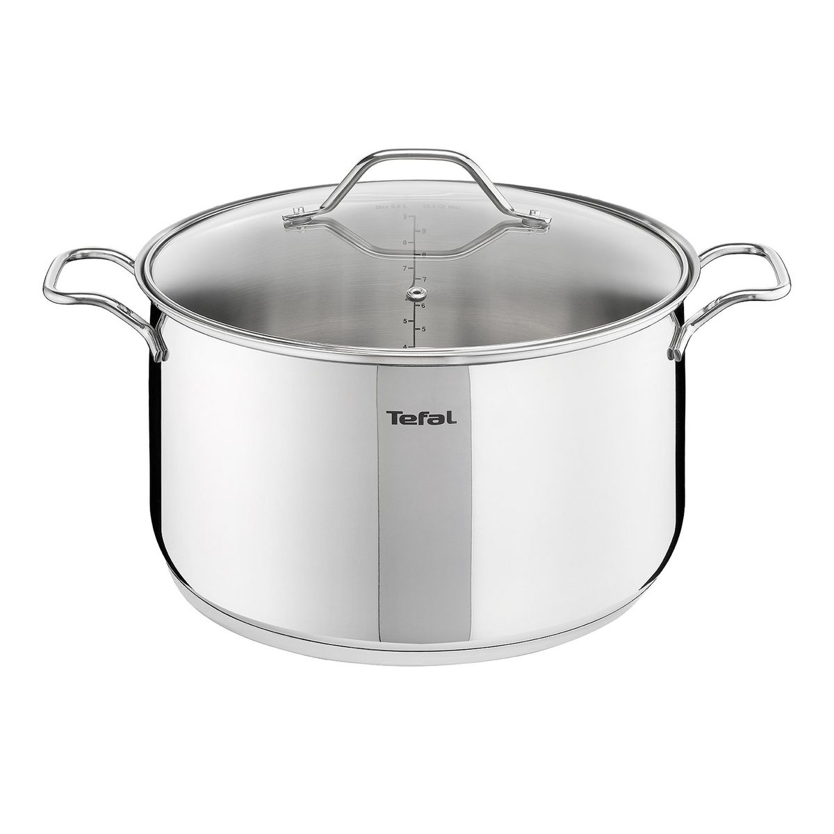 TEFAL Faitout avec couvercle INTUITION Inox 24 cm