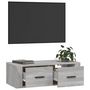 Voir la diapositive 5 : VIDAXL Armoire TV suspendue Sonoma gris 80x36x25 cm Bois d'ingenierie