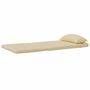 Voir la diapositive 5 : VIDAXL Coussins de chaise adirondack lot de 2 beige tissu oxford
