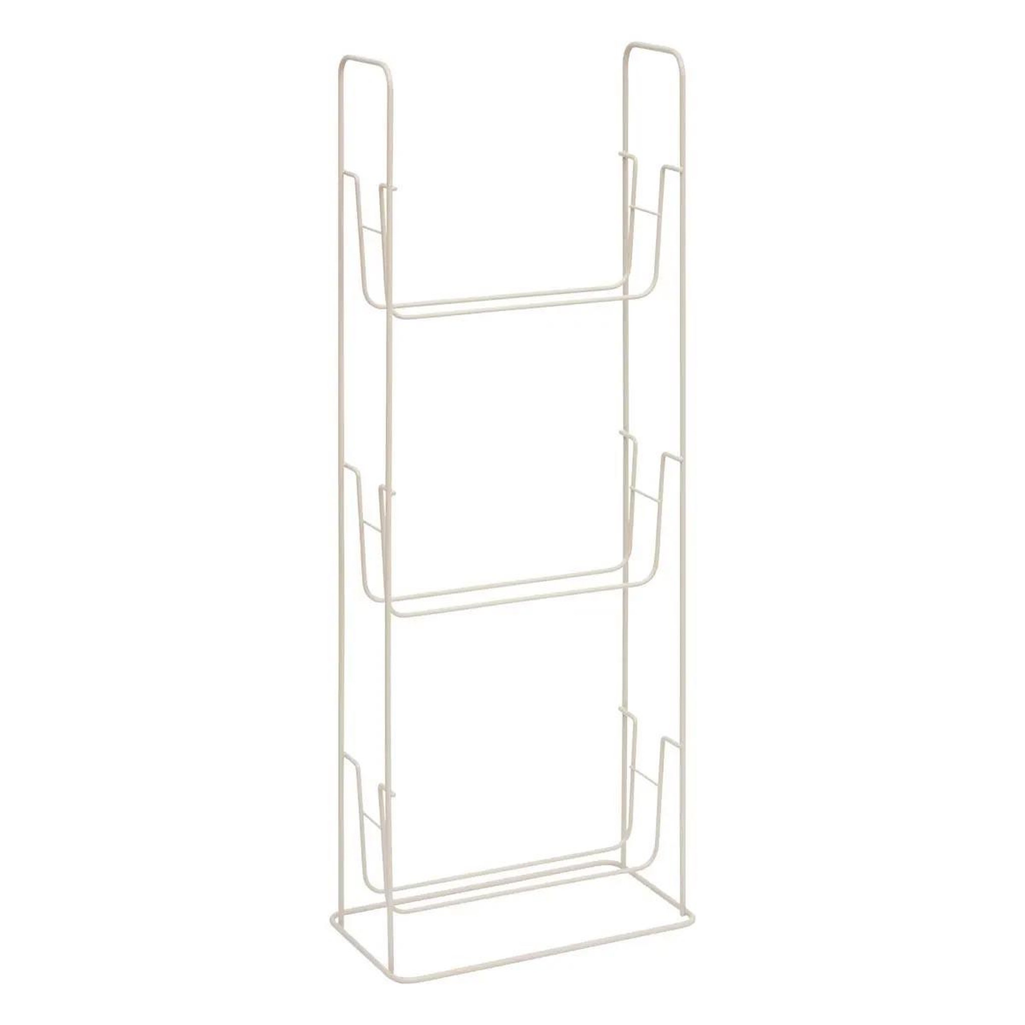 Voir la diapositive 2 : FIVE Étagère de douche 3 niveaux  easy bath  75cm beige