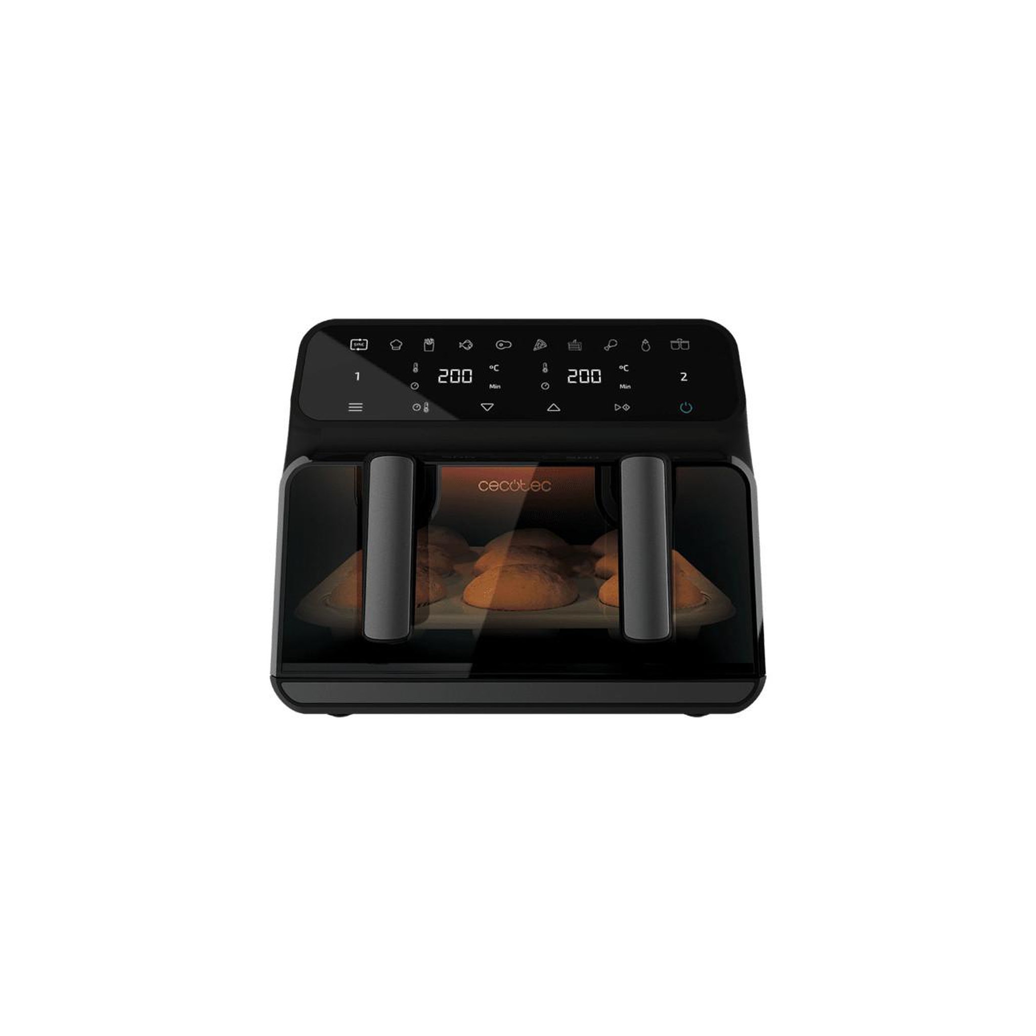 CECOTEC Cecotec 04986 friteuse Unique 9 L Autonome 2850 W Friteuse d'air chaud Noir