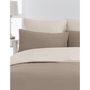 Voir la diapositive 3 : Sensei Maison Lot de 2 taies d'oreiller bicolores en percale coton DOZMARY