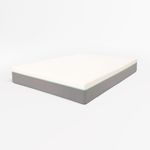 THE WHITE STONE Matelas 80x190 en Mémoire de Forme Breeze & Ressorts Ensachés | Hauteur 25 cm | Respirant, Anallergique & Antibactérien | Housse Déhoussable. Coloris disponibles : Bicolore