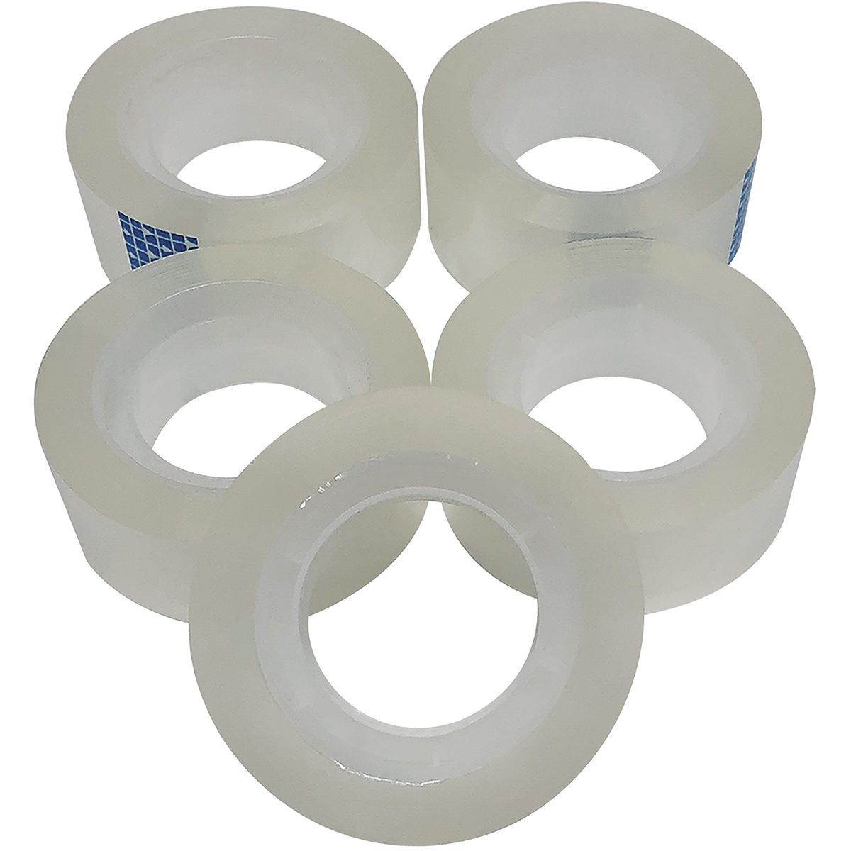 POUCE Lot de 5 rouleaux rubans adhésifs 25m