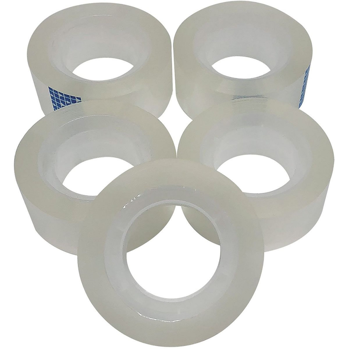 POUCE Lot de 5 rouleaux rubans adhésifs 25m