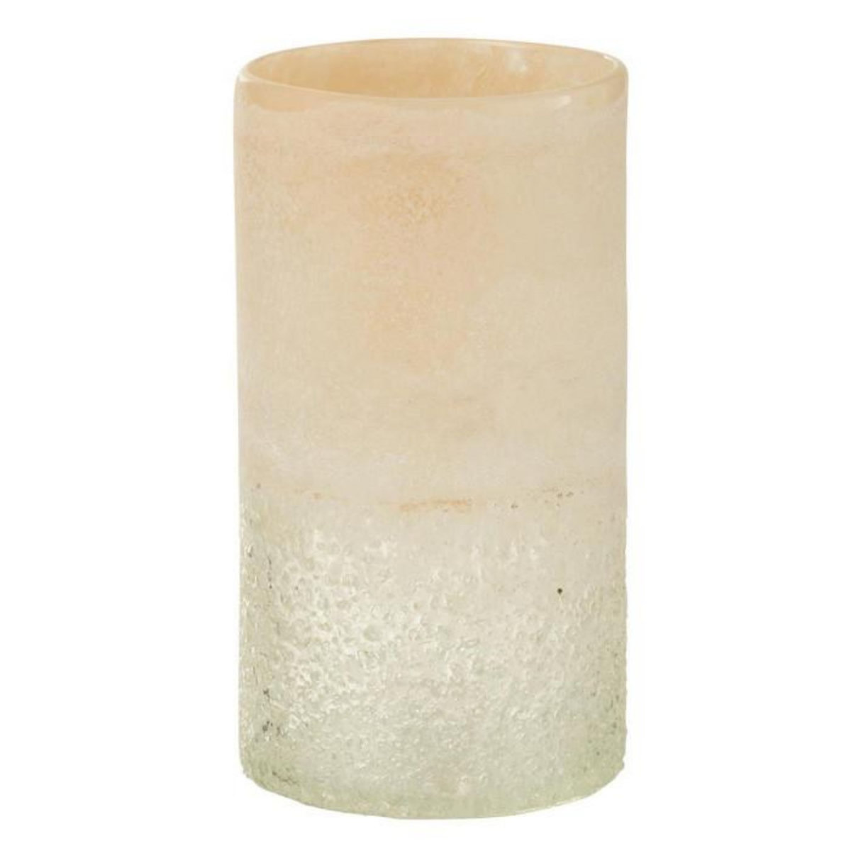 Paris Prix Vase Cylindre en Verre  Sumina  23cm Beige