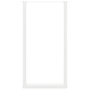 Voir la diapositive 5 : VIDAXL Pieds de table basse forme de U 2pcs blanc 60x(110-111)cm acier