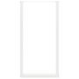 Voir la diapositive 5 : VIDAXL Pieds de table basse forme de U 2pcs blanc 60x(110-111)cm acier