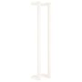 Voir la diapositive 2 : VIDAXL Porte-serviette Blanc 23x18x110 cm Bois de pin massif