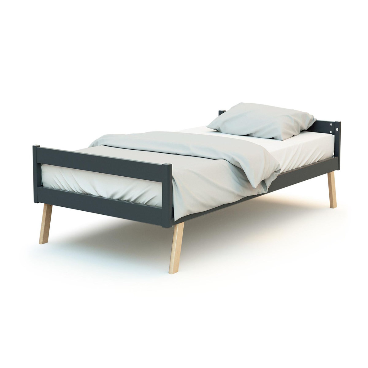 AT4 Lit bébé évolutif KASA en bois