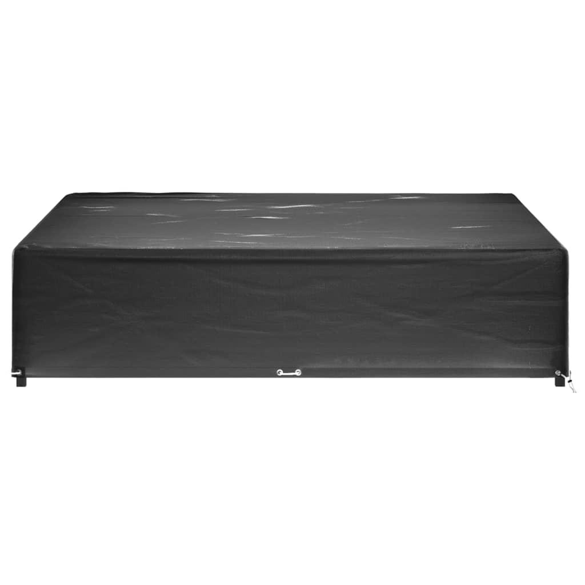 Voir la diapositive 4 : VIDAXL Housses de salon de jardin 2 pcs 16 œillets 240x240x55 cm carre