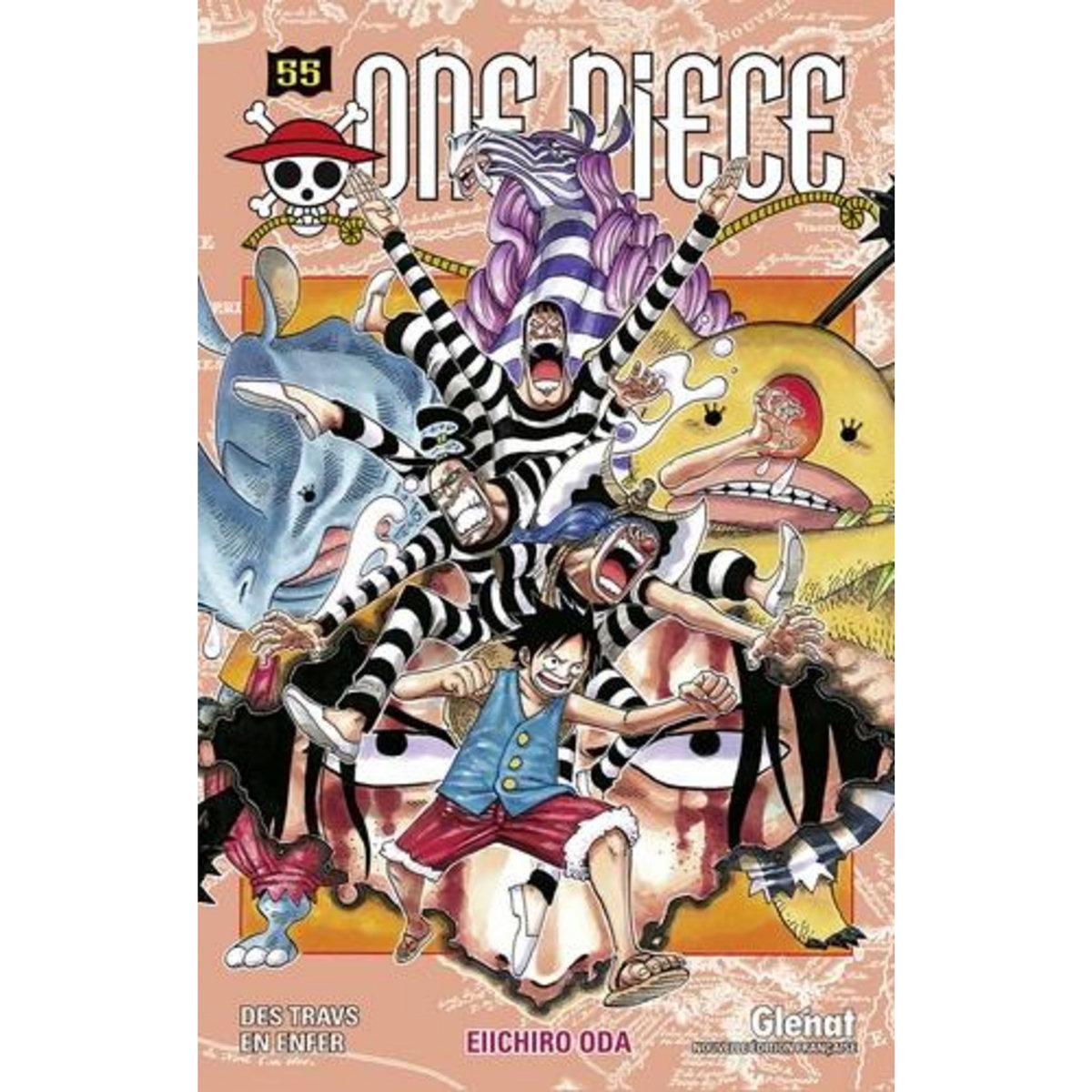 ONE PIECE TOME 55 : DES TRAVS EN ENFER, Oda Eiichirô