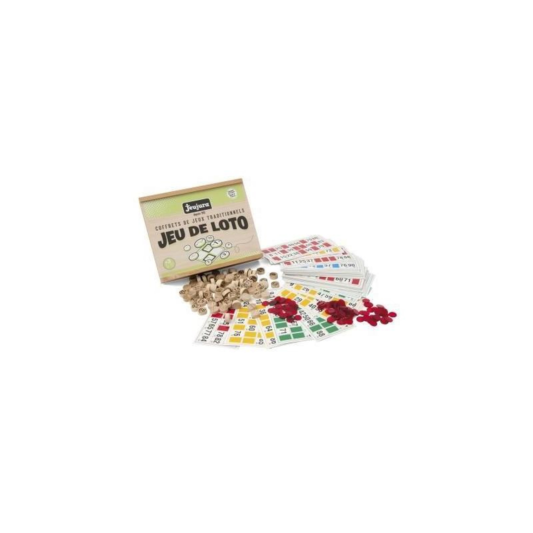 FISHER PRICE PUERICULTURE JEUJURA Jeu De Loto - Coffret En Bois