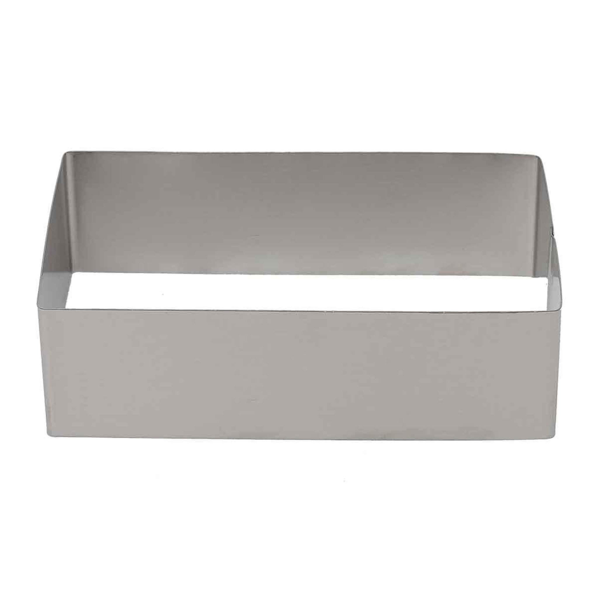 Voir la diapositive 5 : Lily Cook Lot de 3 cadres à pâtisserie  rectangulaires  20cm argent