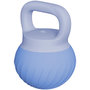 Voir la diapositive 5 : HOMCOM Kettlebell  8 Kg - poignée ergonomique antidérapante - revêtement souple - bleu