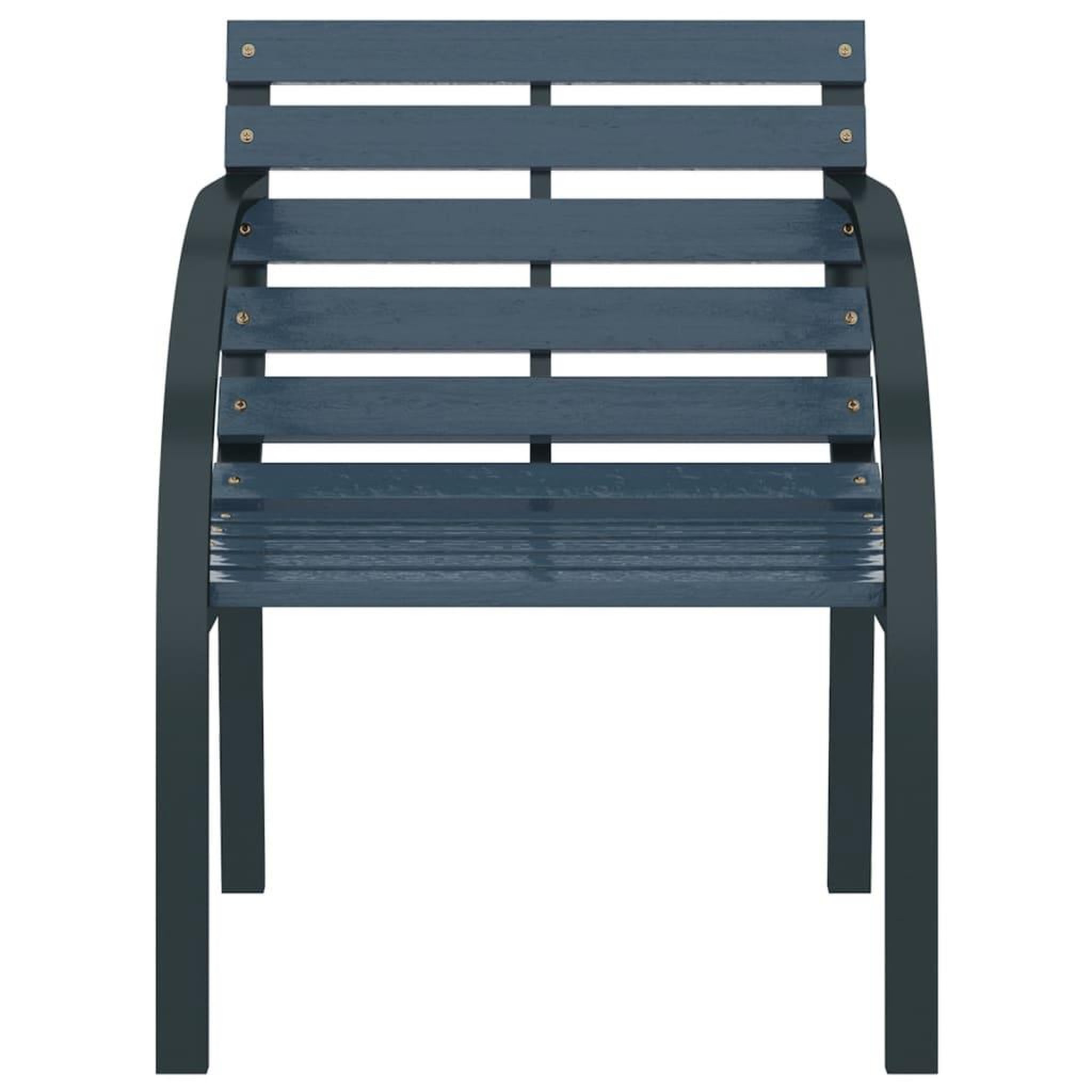 Voir la diapositive 4 : VIDAXL Chaises de jardin lot de 2 Gris Bois