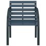 Voir la diapositive 4 : VIDAXL Chaises de jardin lot de 2 Gris Bois