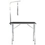 Voir la diapositive 2 : VIDAXL Table de Toilettage Ajustable pour Chiens Chats 1 Potence