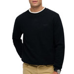 SUPERDRY Pull  Homme Superdry Essential  ogo Crew. Coloris disponibles : Noir