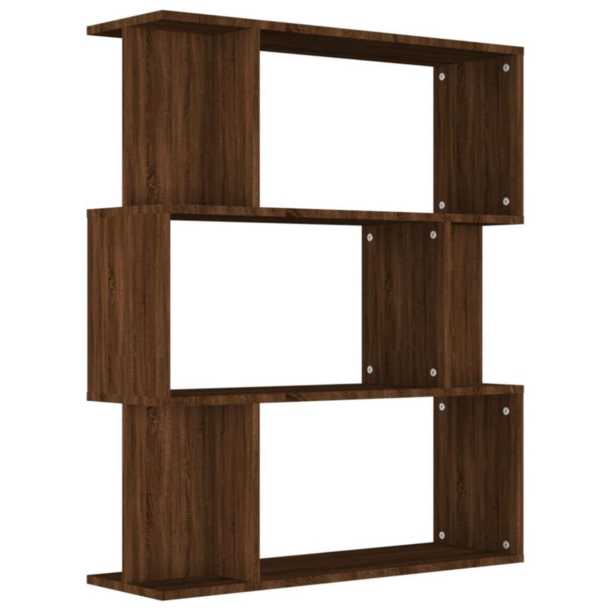 VIDAXL Bibliotheque/Cloison Chene marron 80x24x96 cm Bois d'ingenierie