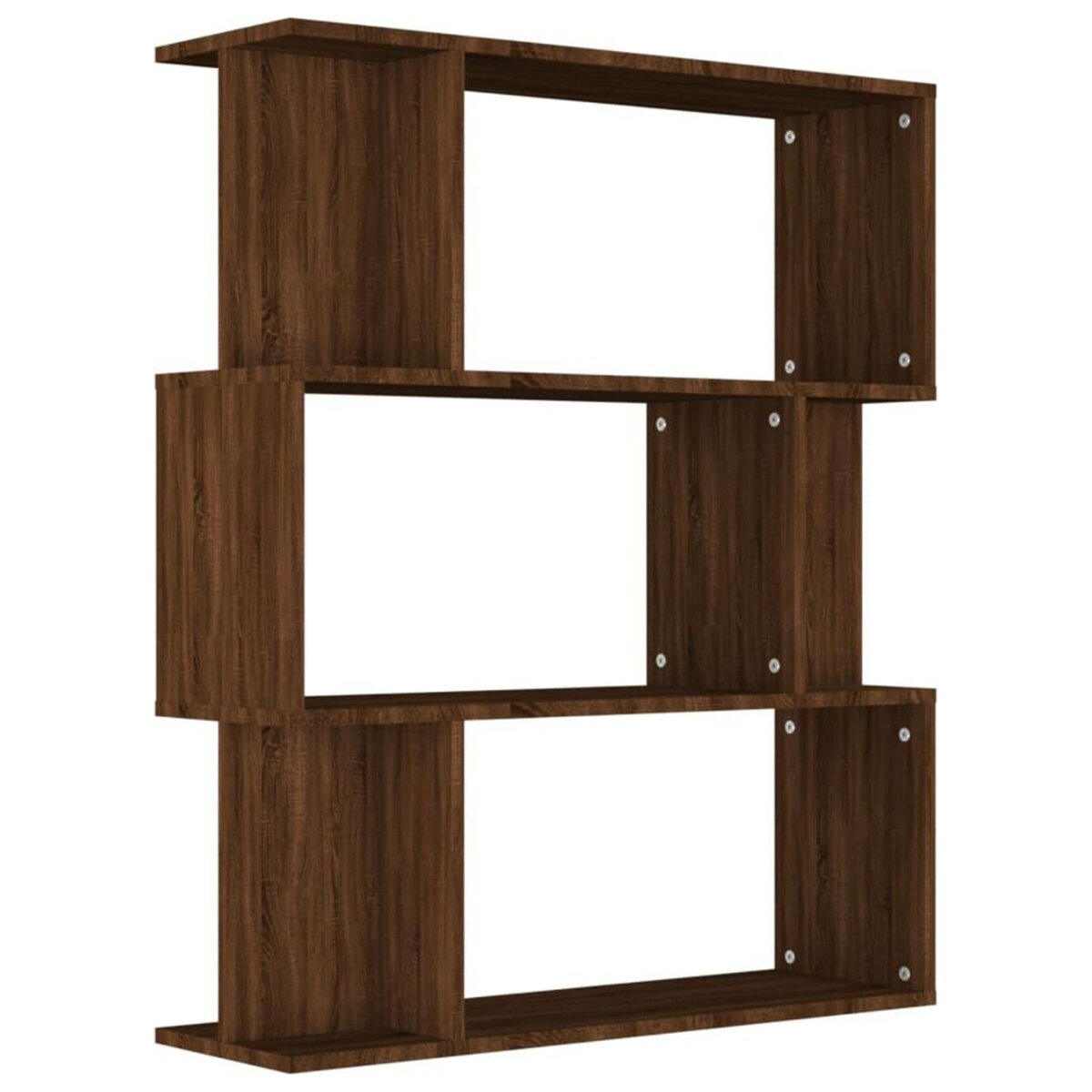 VIDAXL Bibliotheque/Cloison Chene marron 80x24x96 cm Bois d'ingenierie