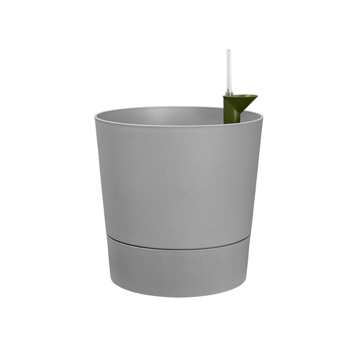 ELHO Pot de fleurs rond extérieur/intérieur Ø 43 cm Elho Aqua Care Greensense gris ciment