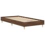Voir la diapositive 4 : VIDAXL Cadre de lit sans matelas chene marron 90x190cm bois ingenierie