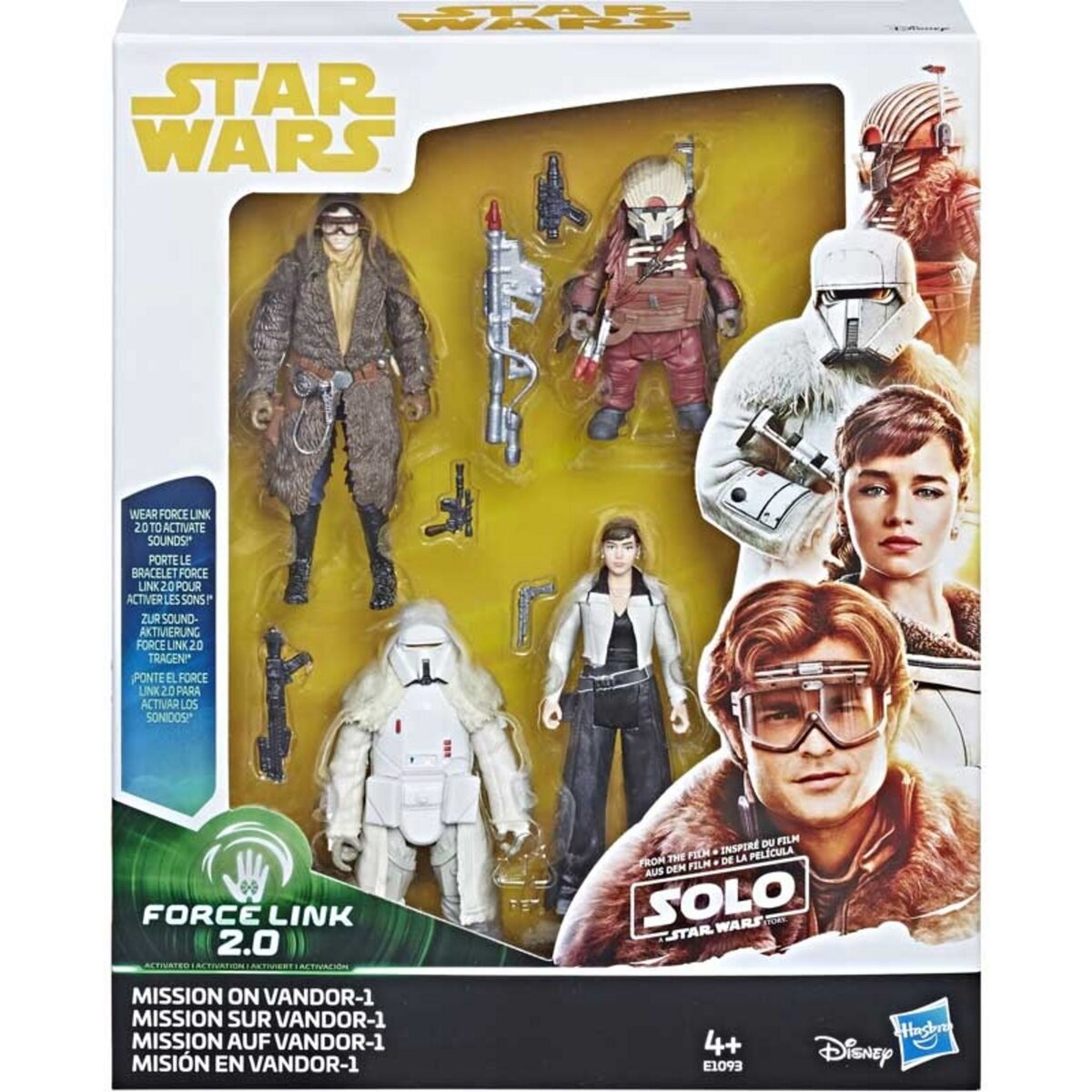 HASBRO Pack de 4 figurines Star Wars Mission sur Vandor-1