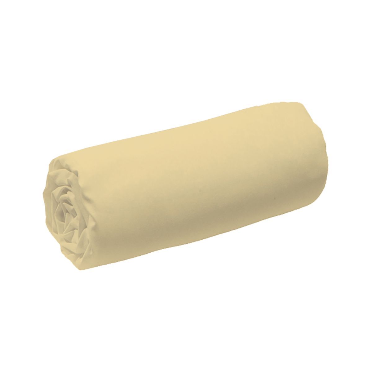 Drap housse uni en polycoton 47 fils 