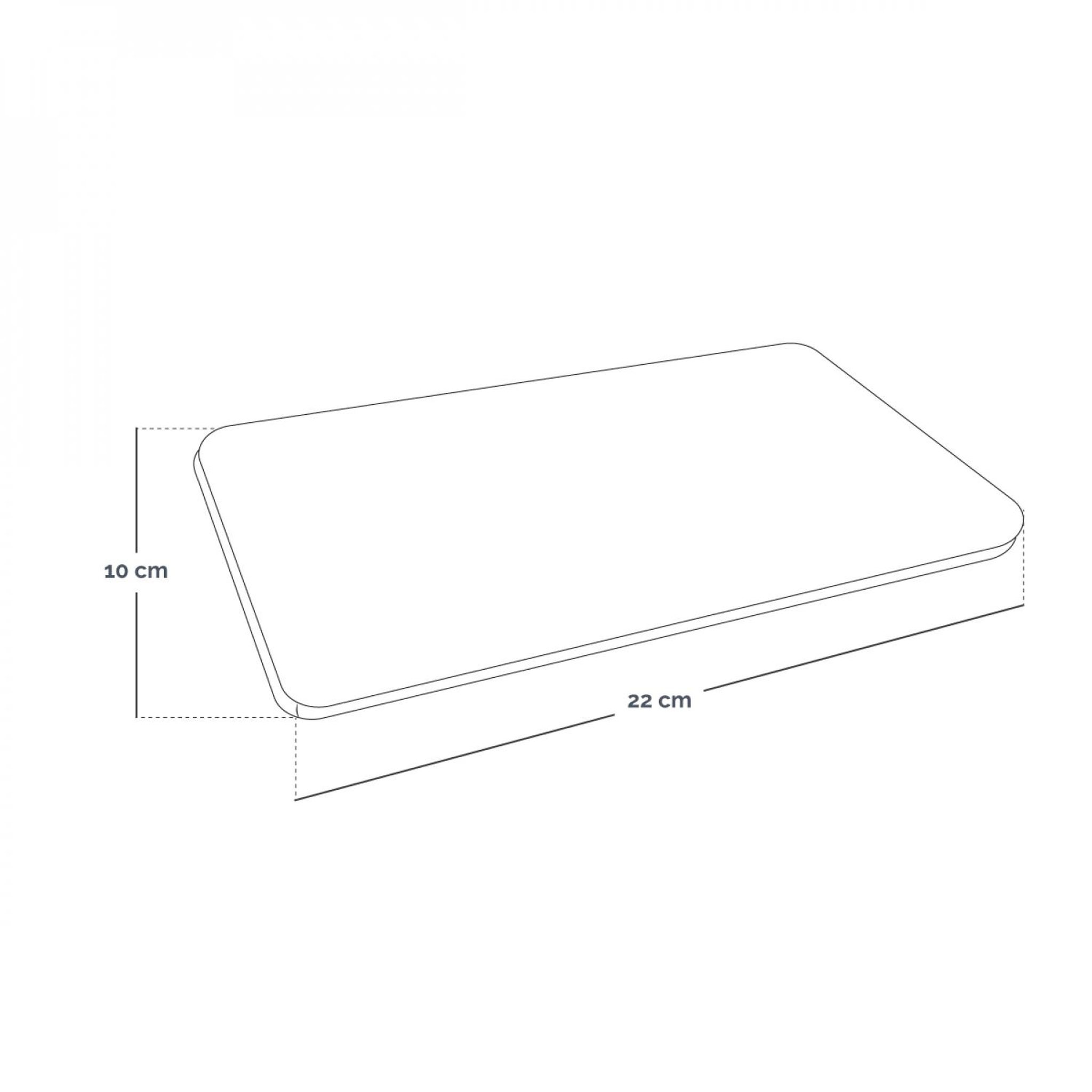 Voir la diapositive 2 : VIVEZEN Bouillotte chauffante ou refroidissante 10 x 22cm déhoussable pour toutes parties du corps - Cosy - Gris