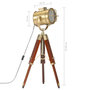 Voir la diapositive 6 : VIDAXL Lampadaire a trepied bois de manguier massif 69 cm