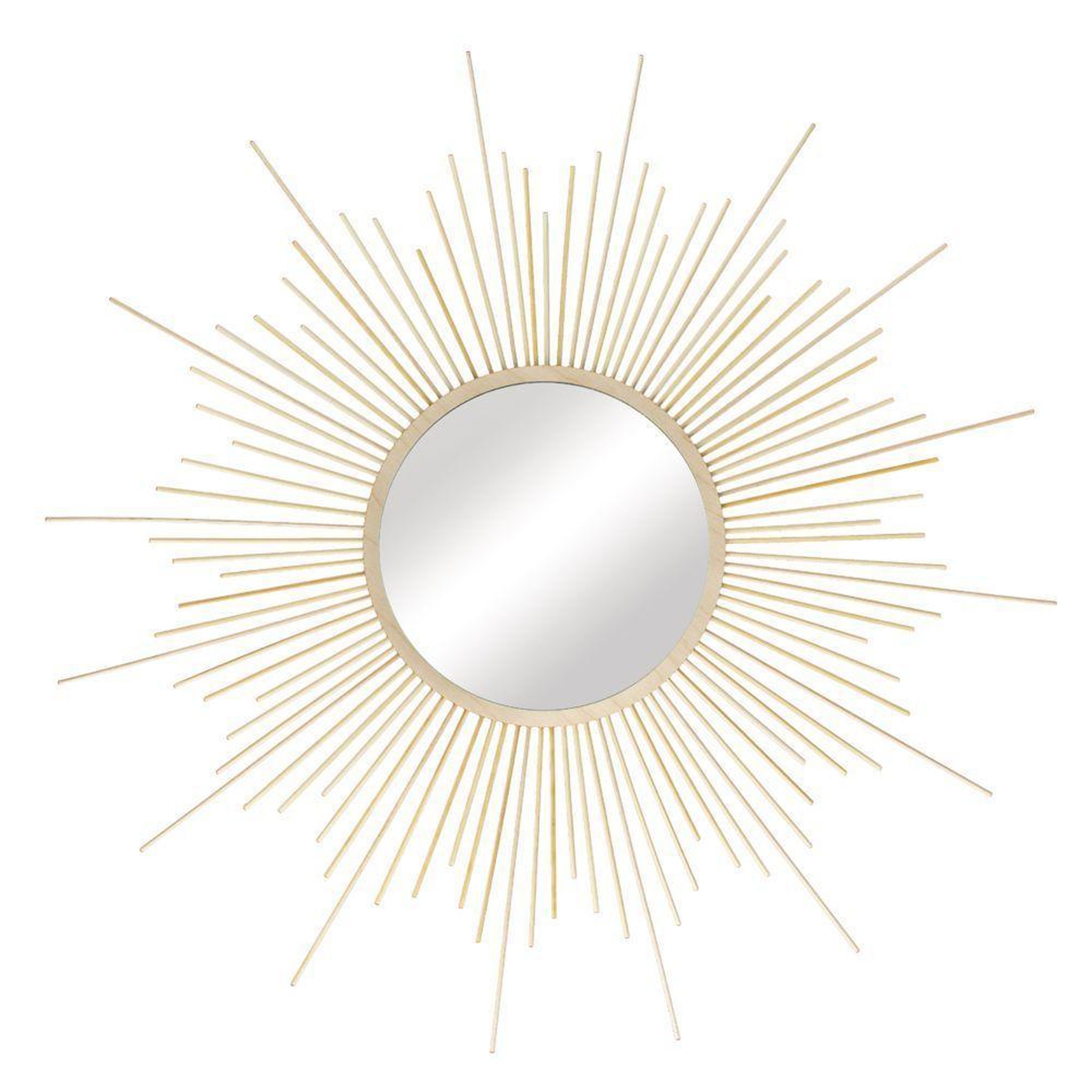 Voir la diapositive 2 : Rayher Miroir DIY soleil vintage à fabriquer soi-même ø 63 cm