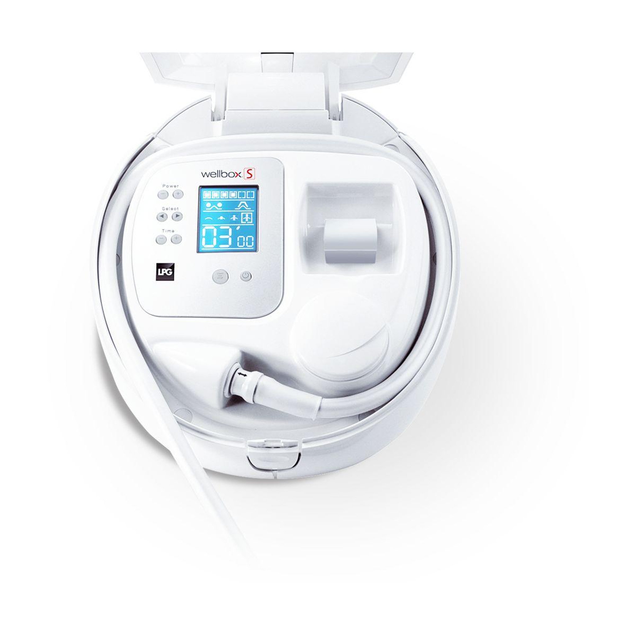 Voir la diapositive 4 : WELLBOX Appareil anti cellulite S White
