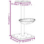Voir la diapositive 6 : VIDAXL Arbre a chat avec griffoir en sisal Gris clair 74 cm