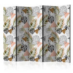 Paris Prix Paravent 5 Volets  Tropical Geometry  172x225cm