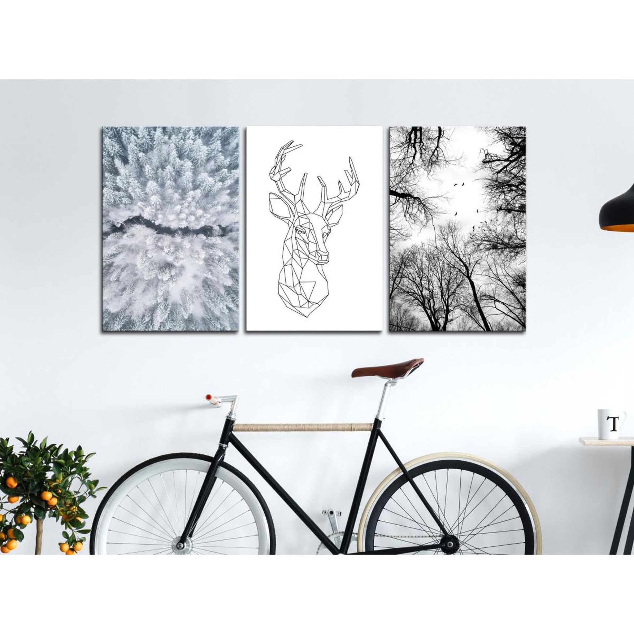 Voir la diapositive 2 : Paris Prix Tableau imprimé  deers life collection