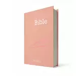 BIBLE SEGOND 21 COMPACTE. COUVERTURE RIGIDE SKIVERTEX ROSE GUIMAUVE, Société biblique de Genève